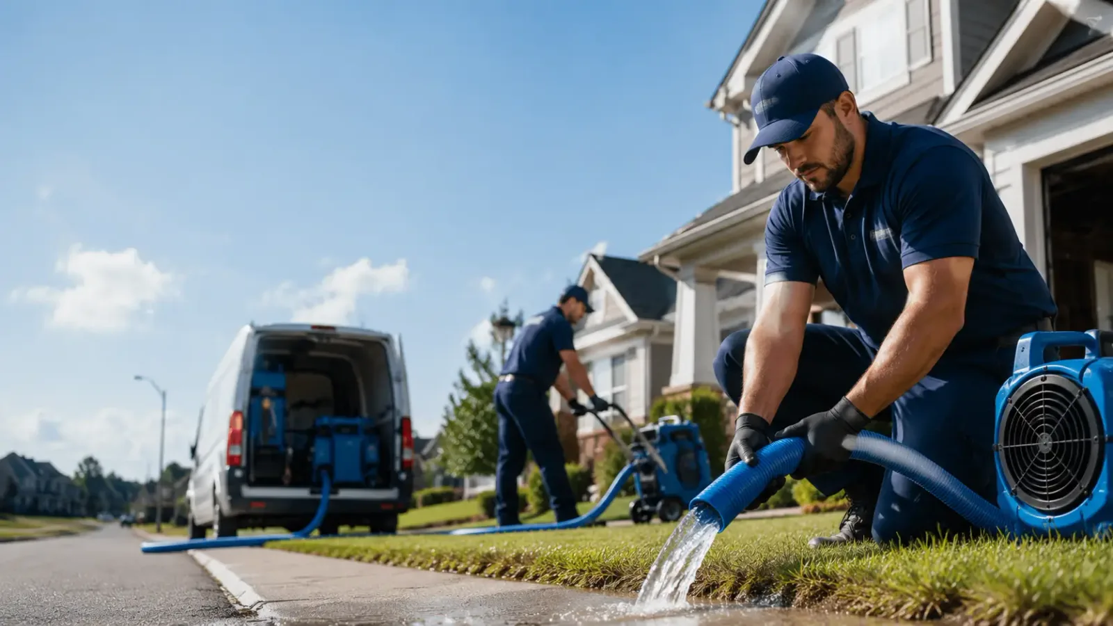 Flood Damage Restoration in Floyds Knobs, IN